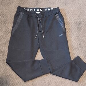 American Eagle Outfitters Mens Black Joggers